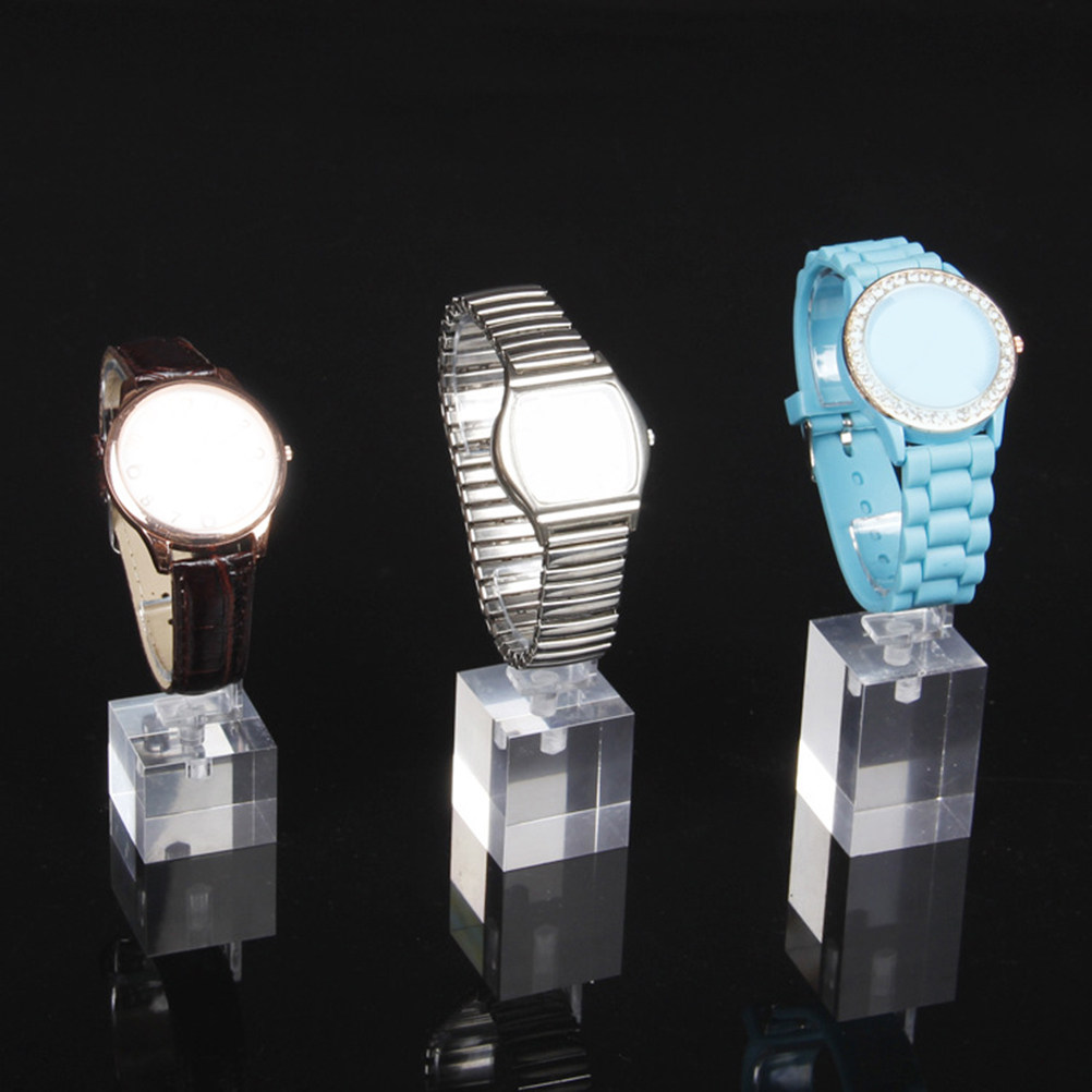 Jewelry And Watches Inc - 3 قطع من حامل عرض الساعات