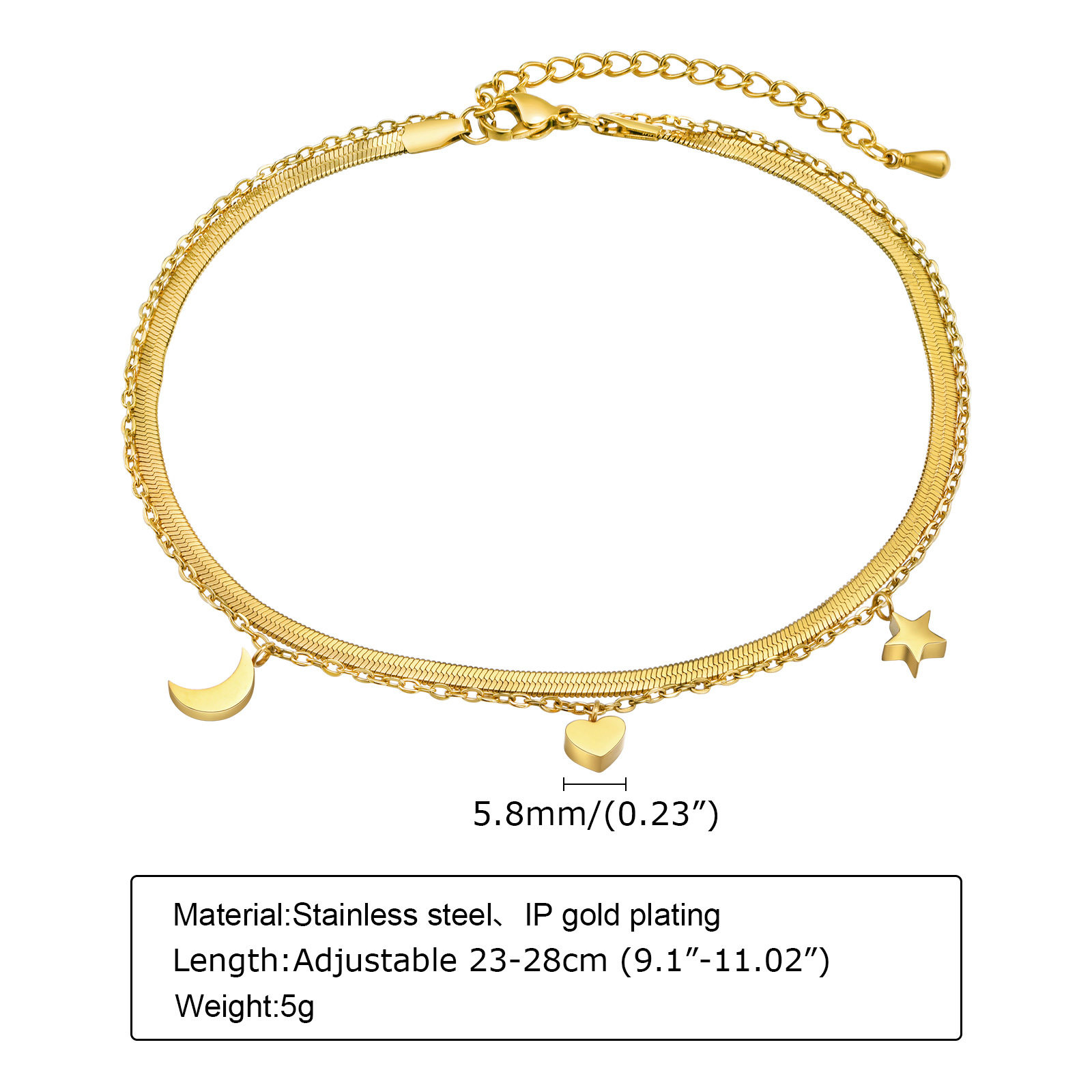 خلخال نسائي رائع مجوهرات لقضاء - مراجعة Jc Jewelry & Watches Photos وسعره