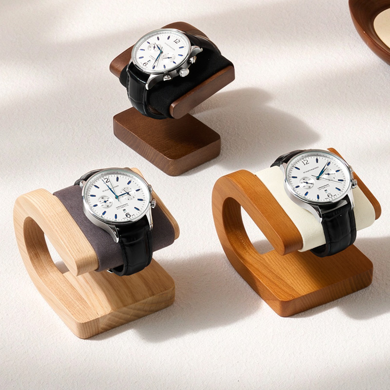 حامل ساعات خشبي من خشب الجوز م - مراجعة Jewelry And Watches Inc وسعره